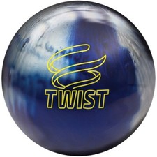 NEW Brunswick Twist Reactive Bowling Ball, Blue/Silver, 8, 9, 10, 11  12 LB