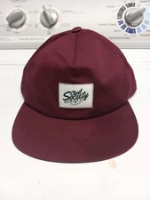 Civil Society Brewing Company Snapback Hat Maroon Color Unworn