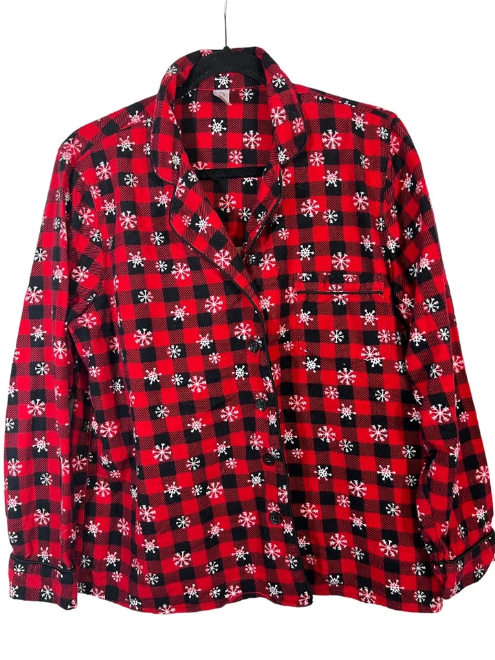 New Direction Mujer Franela Navidad/Invierno Franela Pijama Cuadros Conjunto Talla L Foto 2 de 4