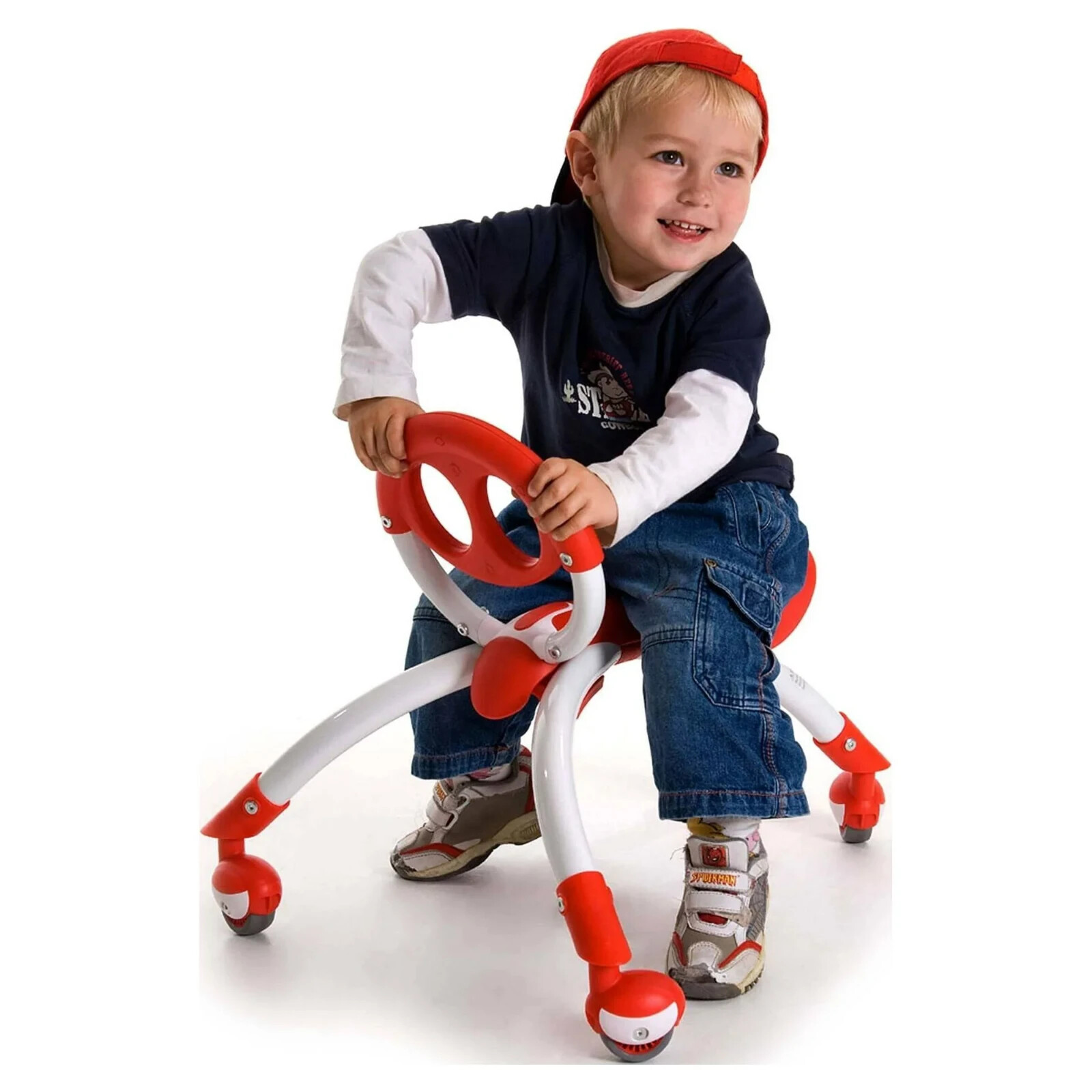 YBIKE Pewi 4-Wheels Baby Walker to Toddler Ride On Toy Age 9