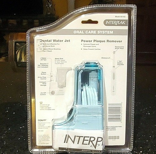 Sistema de cuidado oral CONAIR INTERPLAK ~ Removedor de placa de chorro de agua dental modelo DC1CS - Imagen 7 de 12