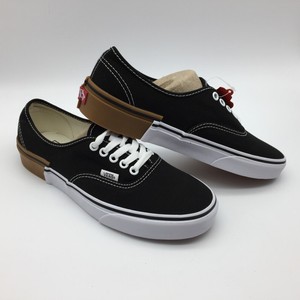 vans authentic gum black