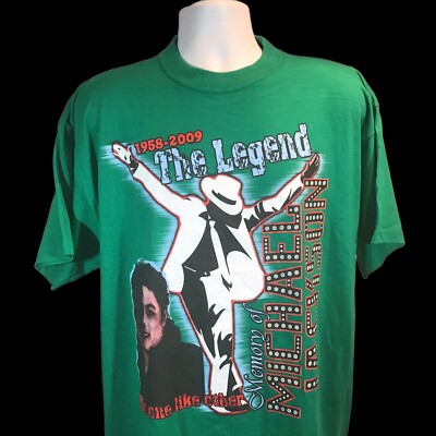 Michael Jackson Memorial Graphic Tee Shirt NWOT Men s SZ XL