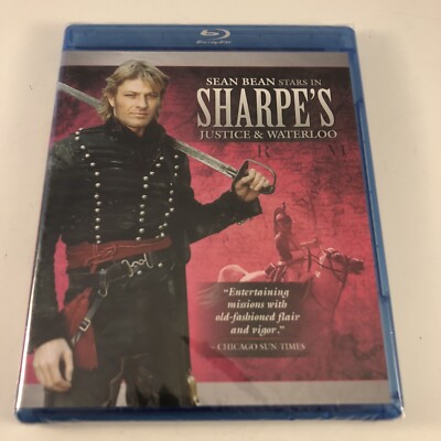 Sharpe's Justice & Waterloo (Blu-ray Disc, 2012) NEW SEALED RARE OOP