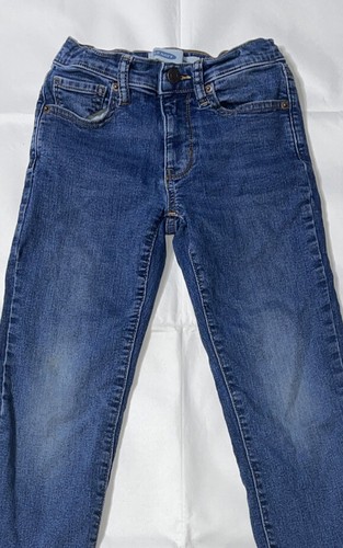 Preowned- Old Navy Karate Slim Denim Jeans Boys (Size 7) - Picture 2 of 8