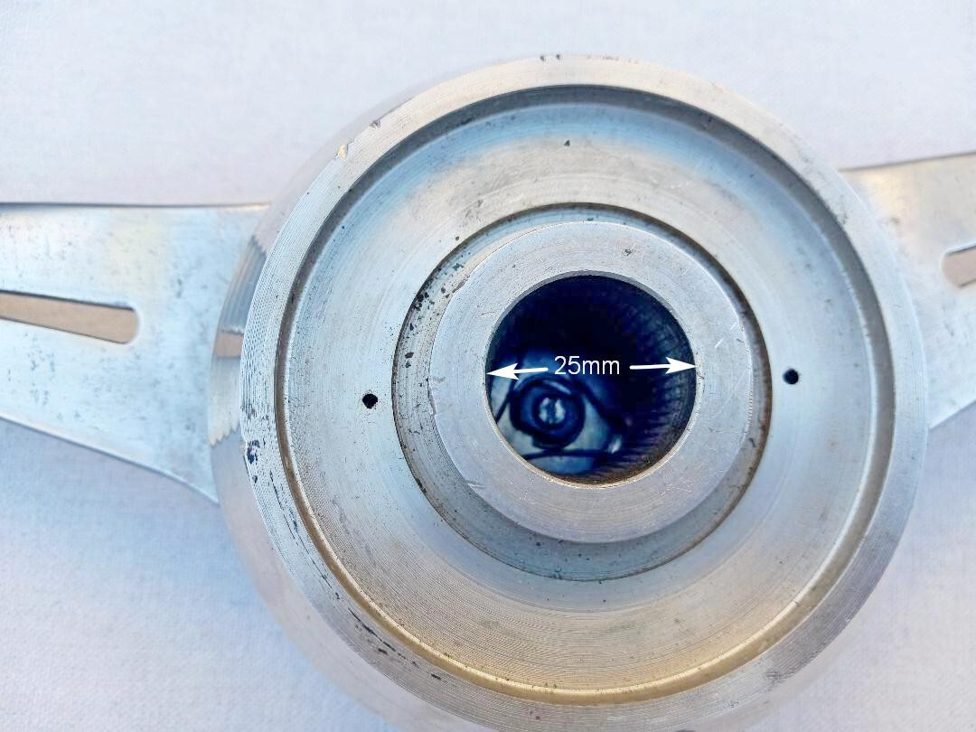 Maserati Original Vintage Sebring/3500GTI Steering Wheel & Original Horn Button!