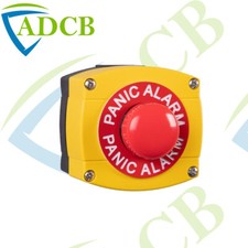 Outdoor IP66 Panic Alarm Button Weatherproof Big Button 30V Surface Mount Red 