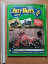 Just MotorBikes December 1991 Vintage Magazine Australian Bike Market Motor