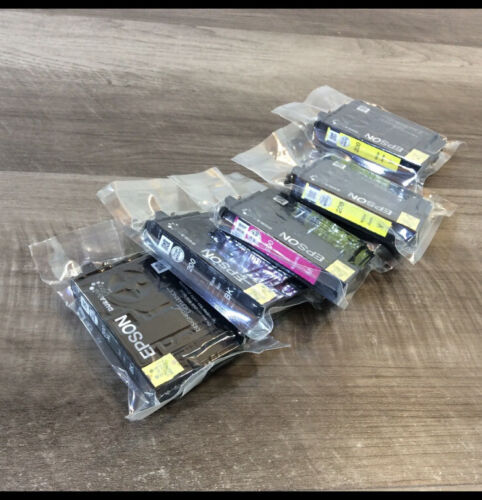 Lot of 5 Genuine Epson 200XL & 200 Ink Cartridges: 2 Black, 1 Magenta & 2 Yellow - Picture 2 of 2