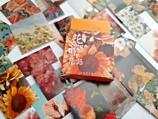 Flowers Views Stickers, set of 23 pieces, High quality