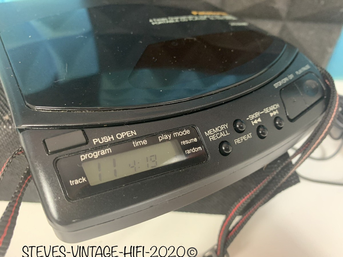 PANASONIC SL-S30 PORTABLE CD PLAYER + ORIGINAL HEADPHONES & NECK