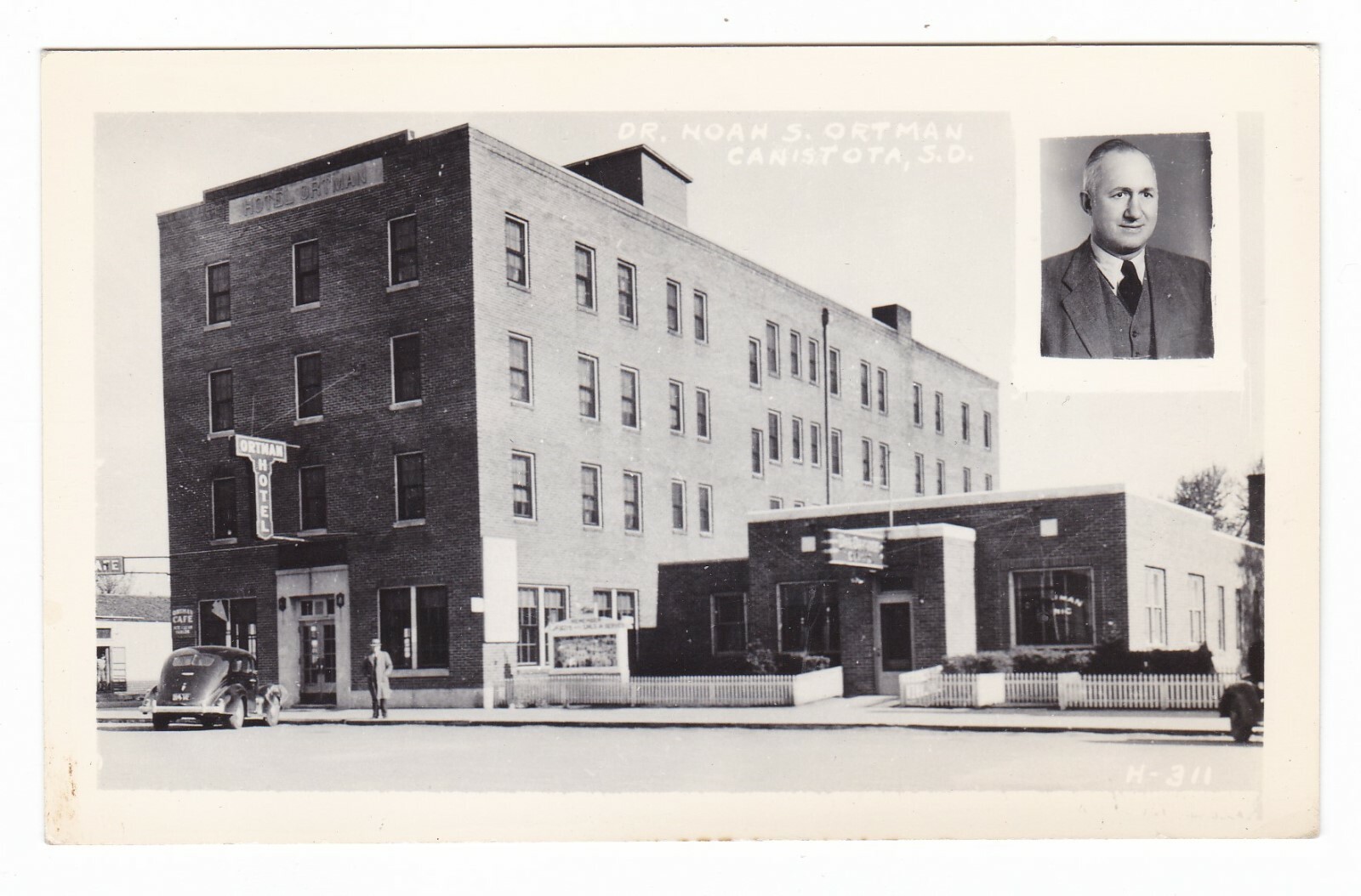 1950's RPPC CANISTOTA SD DR ORTMAN HOTEL CLINIC VINTAGE POSTCARD SOUTH DAKOTA !! eBay