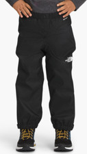 NWOT Kid's THE NORTH FACE Antora Waterproof DryVent Stow Able Pant MED 10 Black