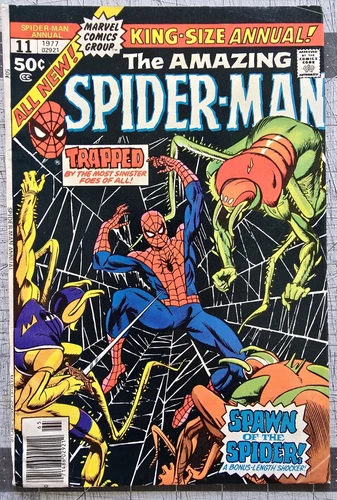 Amazing Spider-Man Annual #11 (Marvel Comics September 1977) G/VG
