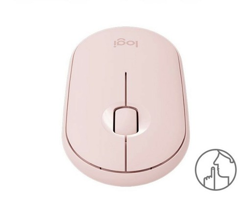 Logitech K380 Bluetooth Keyboard (English / Korean) & M350 Pebble Mouse-Pink Set - Picture 8 of 11