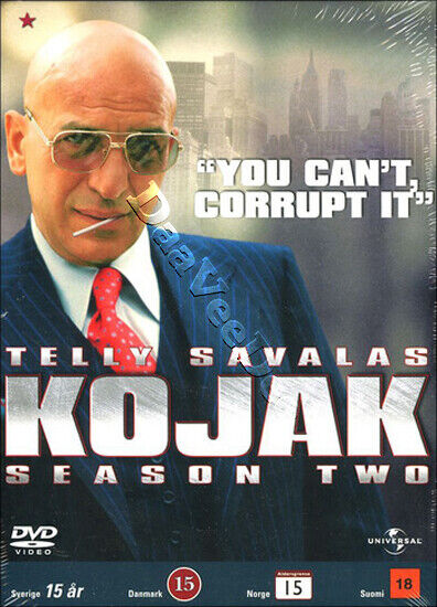 Kojak - Season 2 NEW PAL Cult 6-DVD Set Telly Savalas | eBay