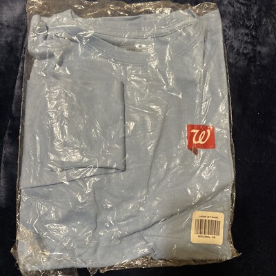 Walgreens EMPLOYEE Blue Long Sleeve Tshirt Women s  XSmall - Excellent Condition