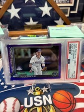 PSA 9 2025 TOPPS PRO DEBUT KEVIN MCGONIGLE PURPLE FOIL RC /299- TIGERS ROY?