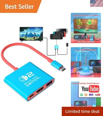 Ultimate Travel Dock for Nintendo Switch: Lightweight, Durable & Stylish Design