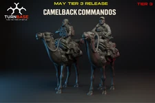 Turnbase Modern Miniature Camelback SAS Commandos Spectre Operations 20 28mm 32+