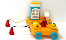 Lego Duplo chassis pull along wagons Iron Man mini figure Flounder & Frozen door