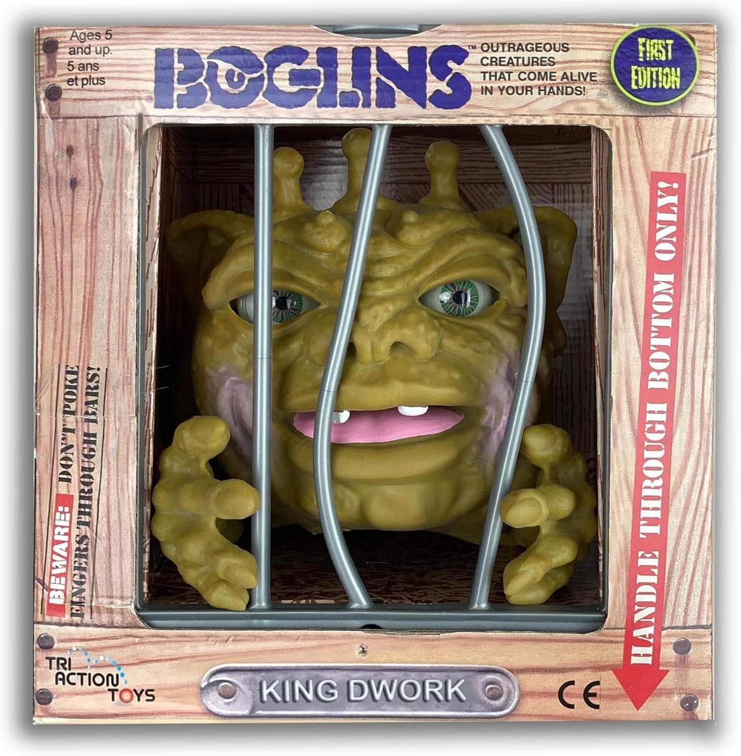 その他 Boglingns Dwork Iconic King Dwork Collectible Figure with Movable Features - 80's