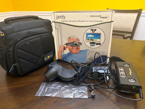 Jordy Enhanced Vision Wearable Low-Vision HD Autofocus Digital Aid INCOMPLETE