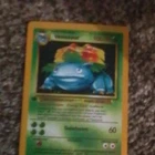 Pokémon Venusaur Base Set Holo Rare 15/102 Wizards English 1999 Trading Card