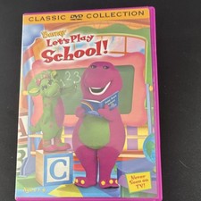 Barney Let's Play School! DVD Barney Baby Bop Sing Along Interactive Games