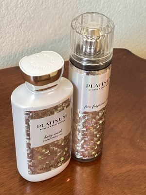 bath and body works body wash and mist platinum pro vitamin b5 aloe bloom musk