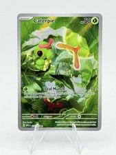 TCG Pokemon Caterpie 172/165 Scarlet & Violet 151 Illustration Rare Holo