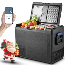 COOLER 12 Volt Car Refrigerator, 61Quart Car Fridge WIFI APP Control, Protable