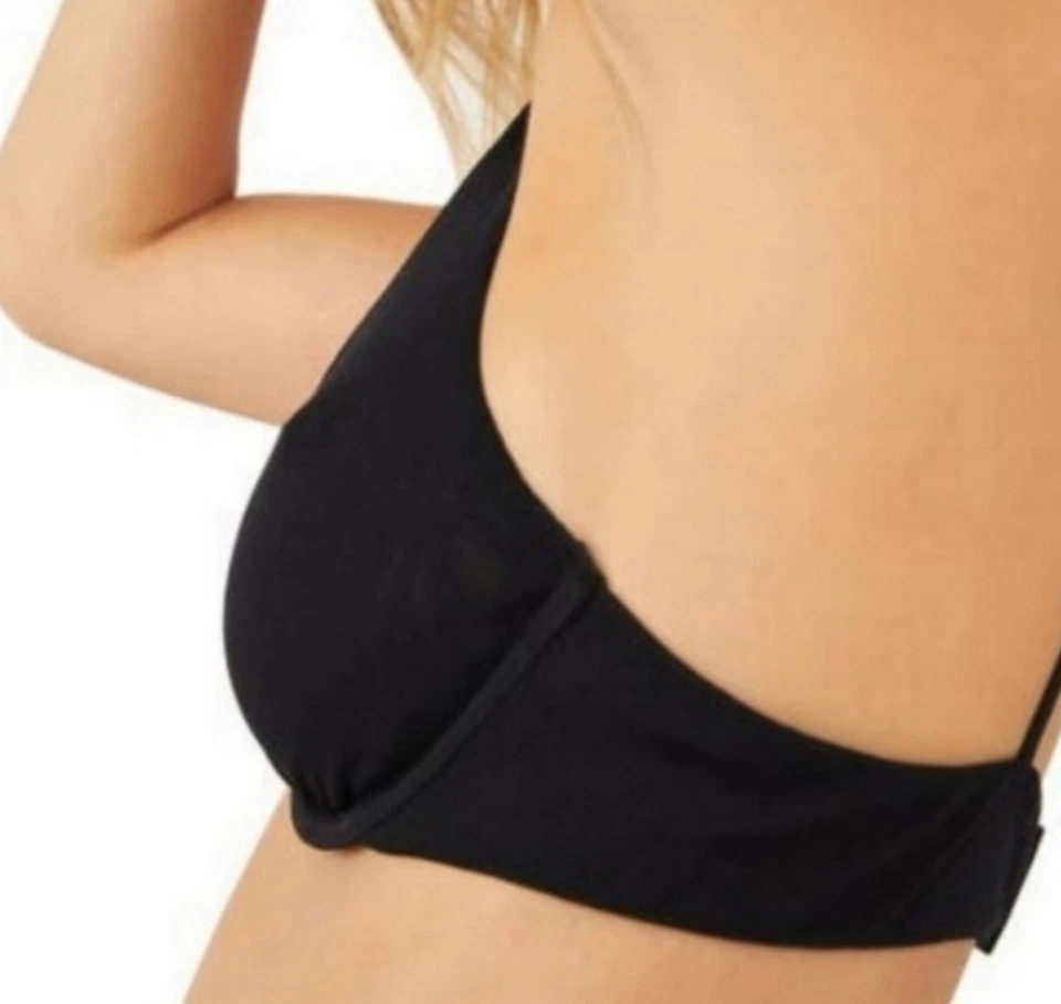 Sujetador con aros convertible de malla negra Intimately Free People In The Mood 36D nuevo Foto 2 de 4