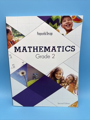 Purposeful Design Mathematics Grade 2 Student (2nd Edition) 2nd Grade Math NEW
