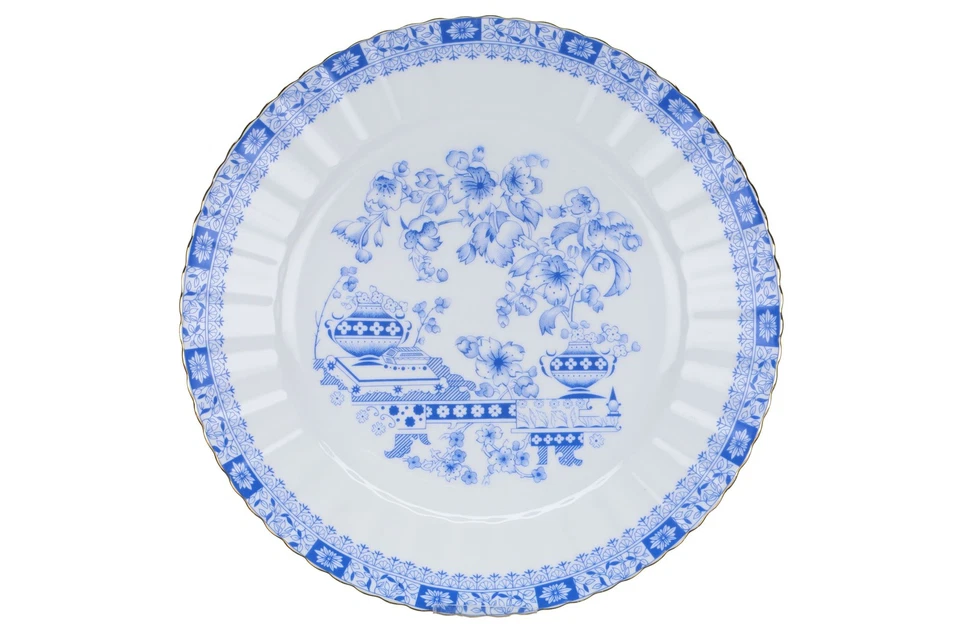 Speiseteller Seltmann Weiden Dorothea China blau - Bild 1 von 2