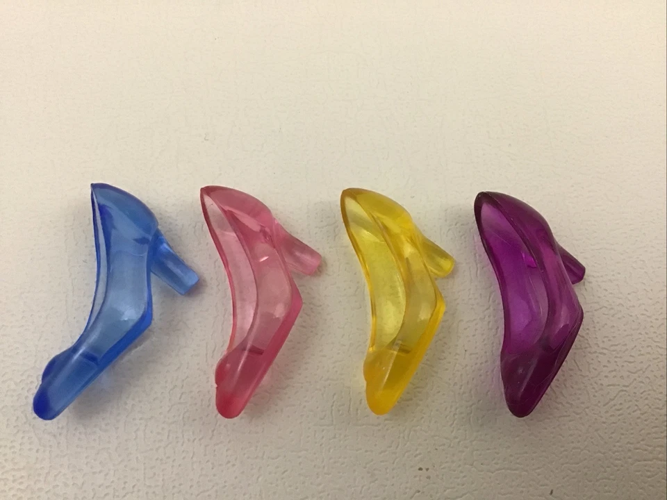 Pretty Pretty Princess Cinderella Juego Repuestos 4 Zapatillas Foto 3 de 4