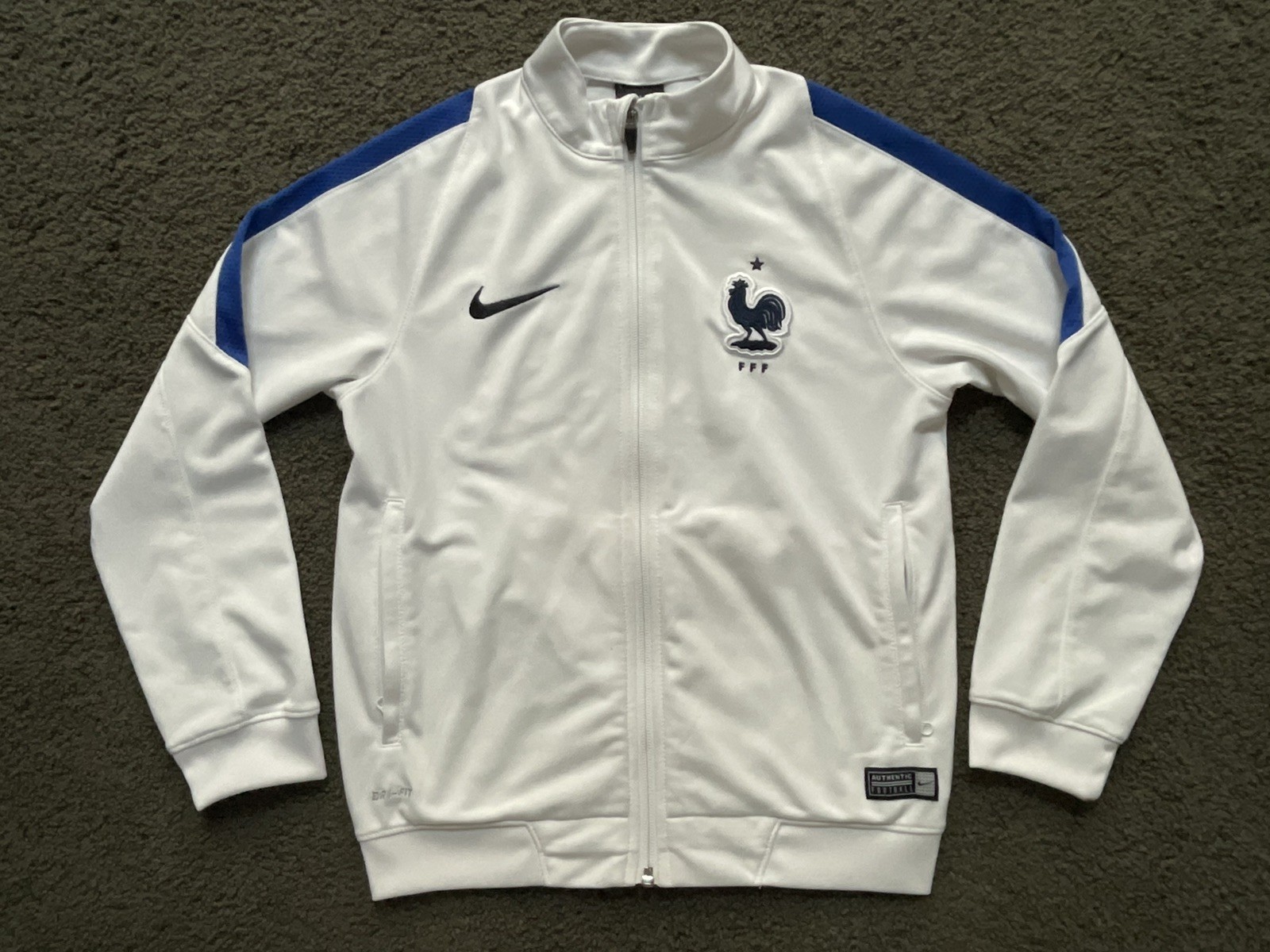 SACAI X NIKE NIKE 2016 Francia Calcio Track Jacket GIOVENTÙ Small Allenamento Full Zip Mondiali