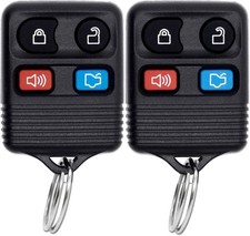 2 Pack Key Fob Replacement Keyless Entry Remote Car Keys Fits for 1998-2016