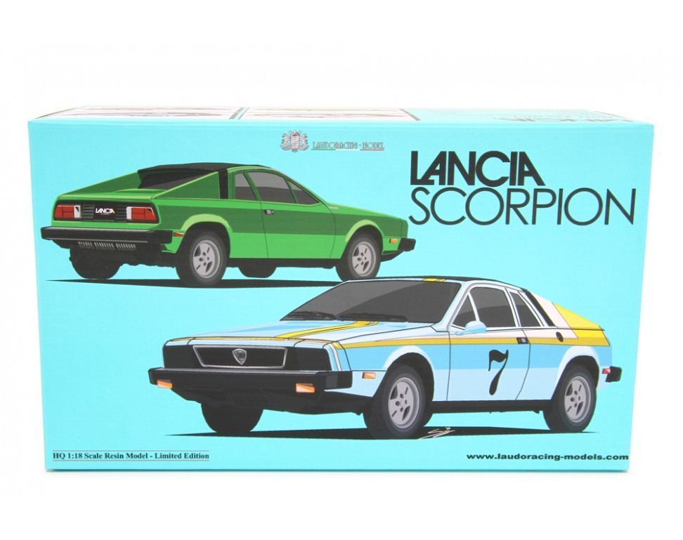 LAUDORACING-MODELS 1/18 Lancia Scorpion 1977 Monte Carlo LM134A | eBay
