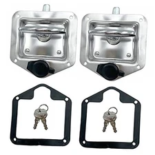 2 Pcs L8815 Tool Box Latch T Handle Latches with Lock Highly 2Pcs Toolbox Latch