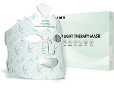 EVFOFO Red Light Therapy Mask for Face Therapy LED Mask for Face 7 Colors