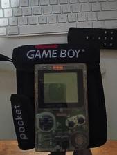 Game Boy Color Clear MGB 001 Console System Tested Working