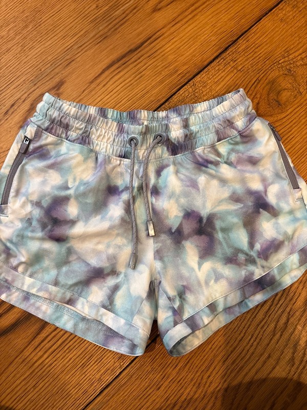 Athleta Girls Athletic Shorts Size 12 Blue EUC