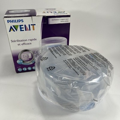 Phillips Avent Microwave Steam Bottle Sterilizer SCF281/05 New Open Box