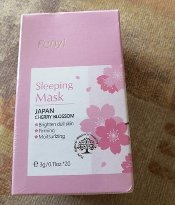 FENYI Cherry Blossom Sleeping Mask Brightening Firming 3g/0.11oz x20