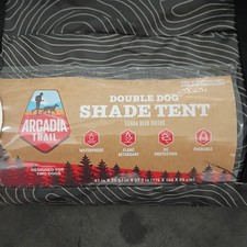 Arcadia Trail Outdoor Double Dog Shade Tent 67  X 39.37  X 37.5  NEW With Tags