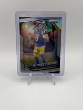 2025 Panini Prizm Matthew Stafford #21 Silver Prizm Los Angeles Rams MVP