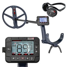 XP ICON-X Fast Multi Frequency Metal Detector with WSA ST and 11" FMF Search Coi