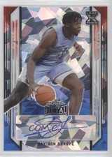 2021-22 Leaf Metal Red White & Blue Crystals 1/5 Day'Ron Sharpe #BA-DS1 Auto 1i9