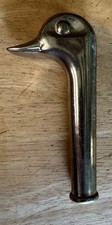 Vintage Solid Brass DUCK HEAD Screw On 4-1/2  Cane Topper Handle